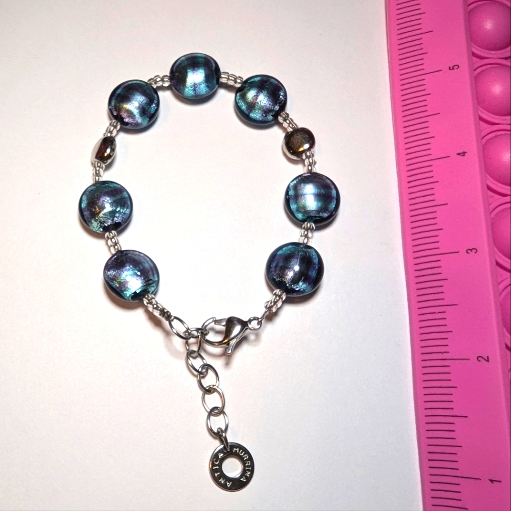 Antica Murrina Venezia - Italian hand blown Glass Bracelet Extender